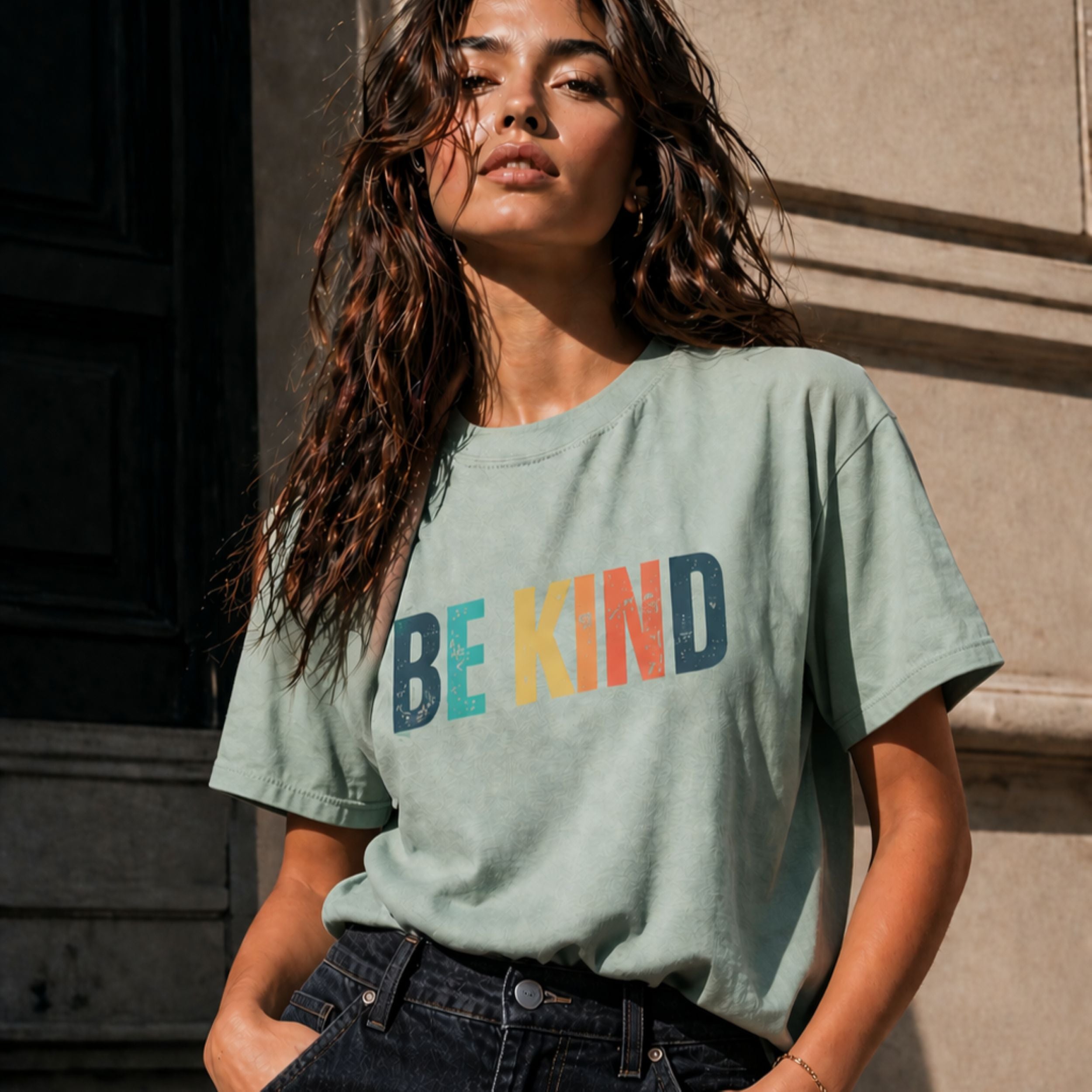 Colorful Be Kind Comfort Colors® Shirt