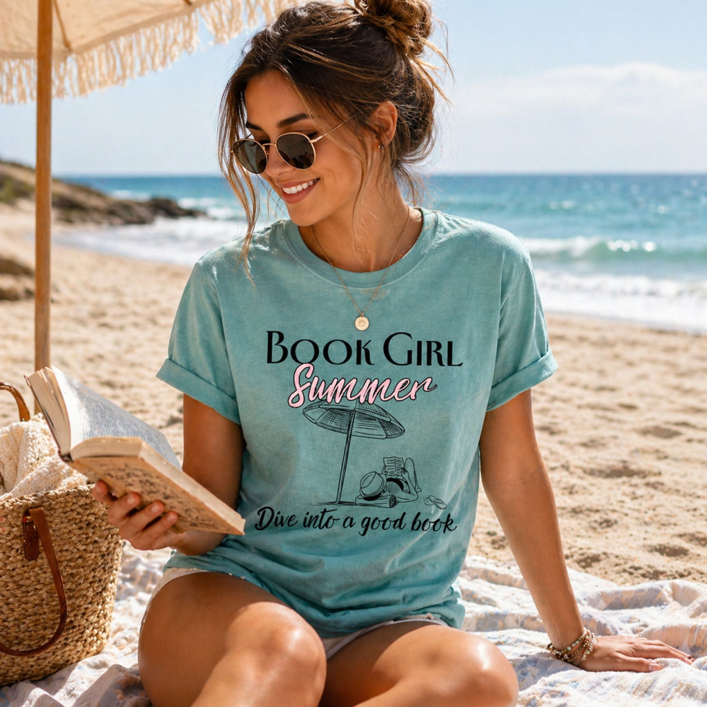 Book Girl Summer Comfort Colors® Shirt