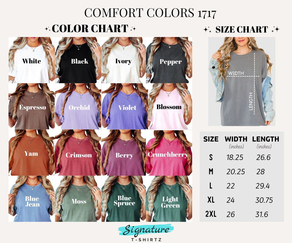 Let Kindness Bloom Floral Comfort Colors® Shirt