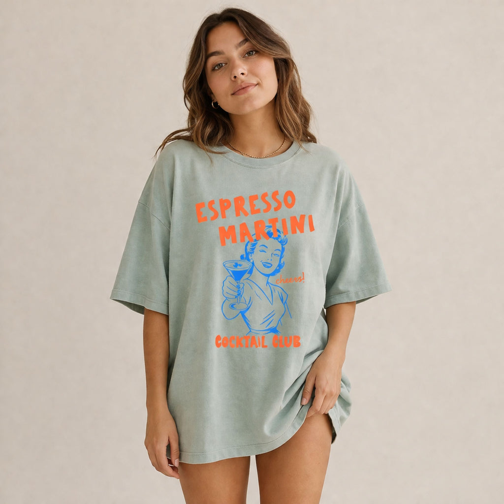 Retro Espresso Martini Comfort Colors® Shirt