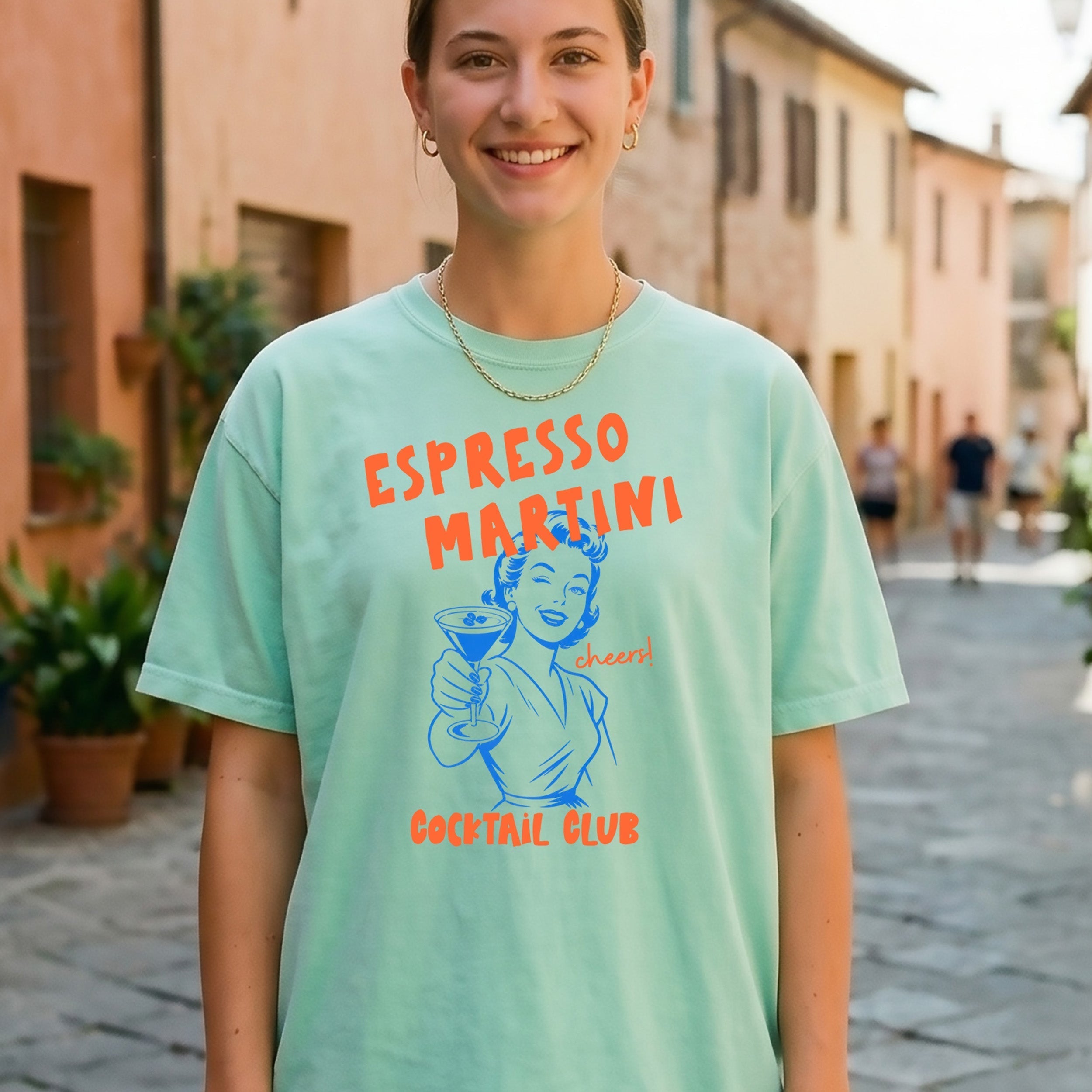 Retro Espresso Martini Comfort Colors® Shirt