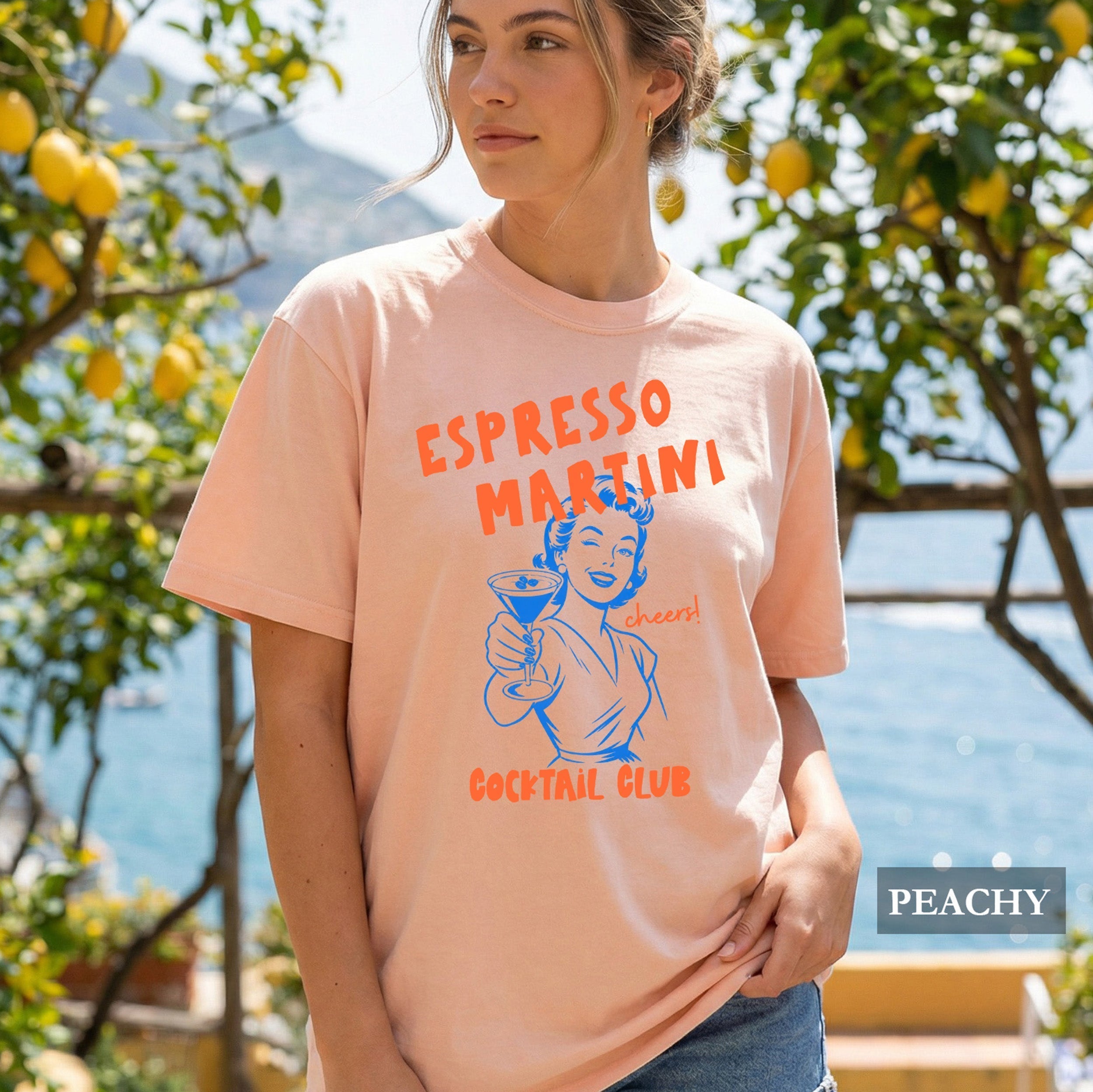 Retro Espresso Martini Comfort Colors® Shirt