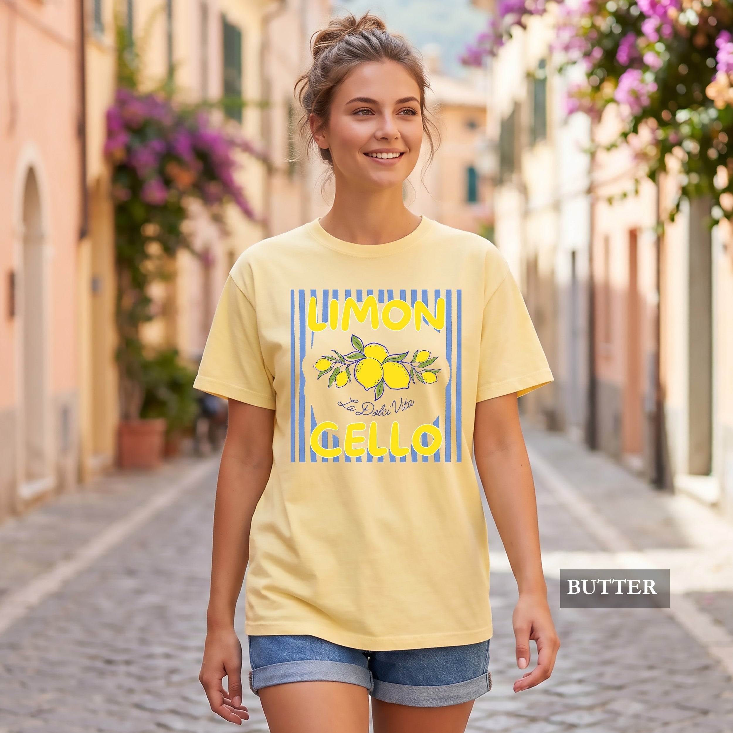 La Dolce Vita Limoncello Comfort Colors® Shirt
