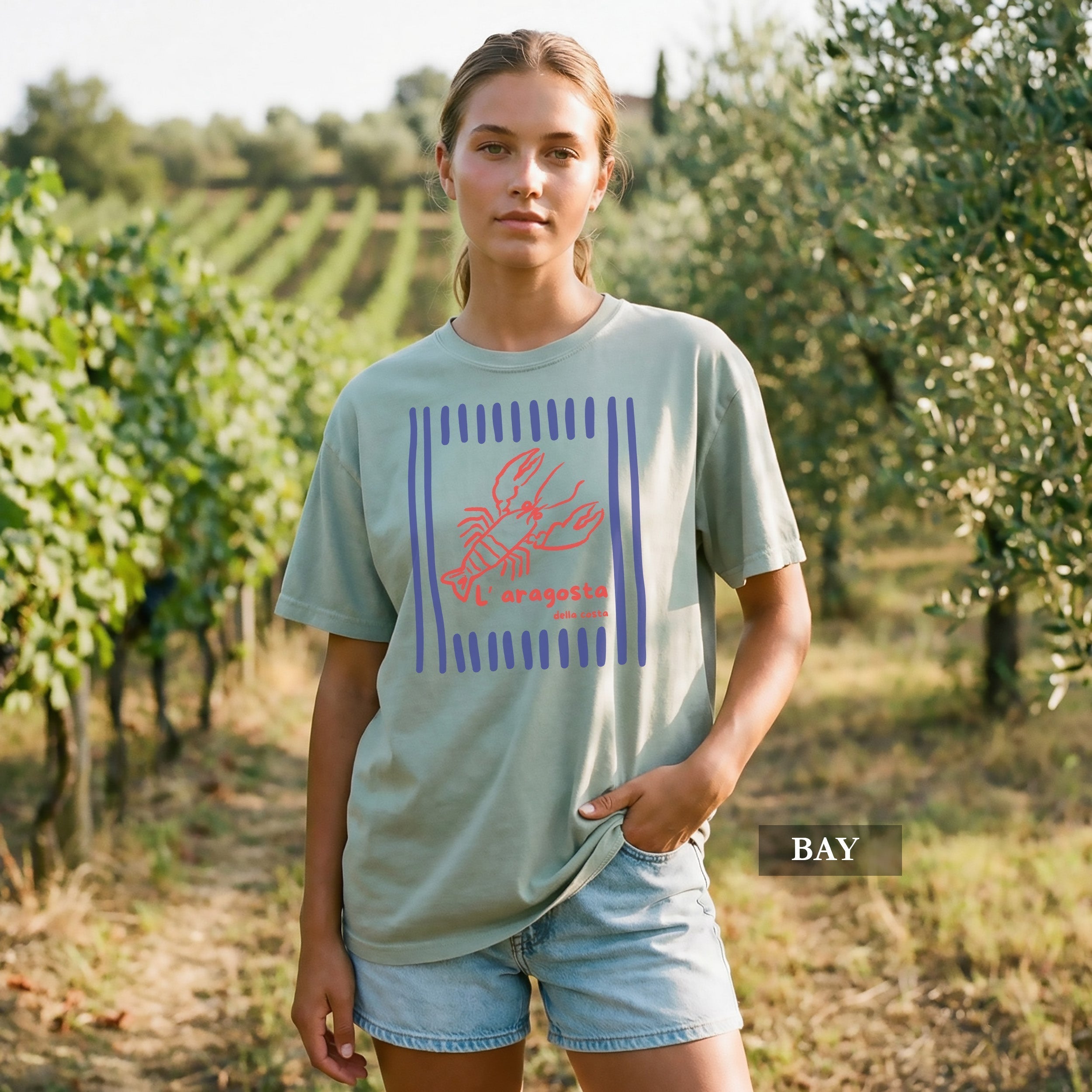 Italian Lobster L'Aragosta Comfort Colors® Shirt