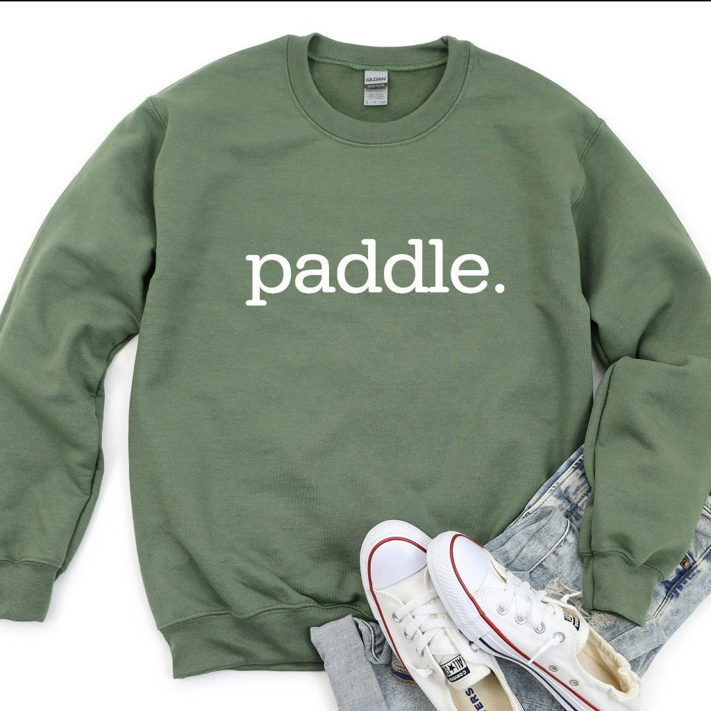 Paddle Tennis Crewneck Sweatshirt, Paddle Team Shirts, Gift for Padel Player, Paddle Fan Sweatshirt